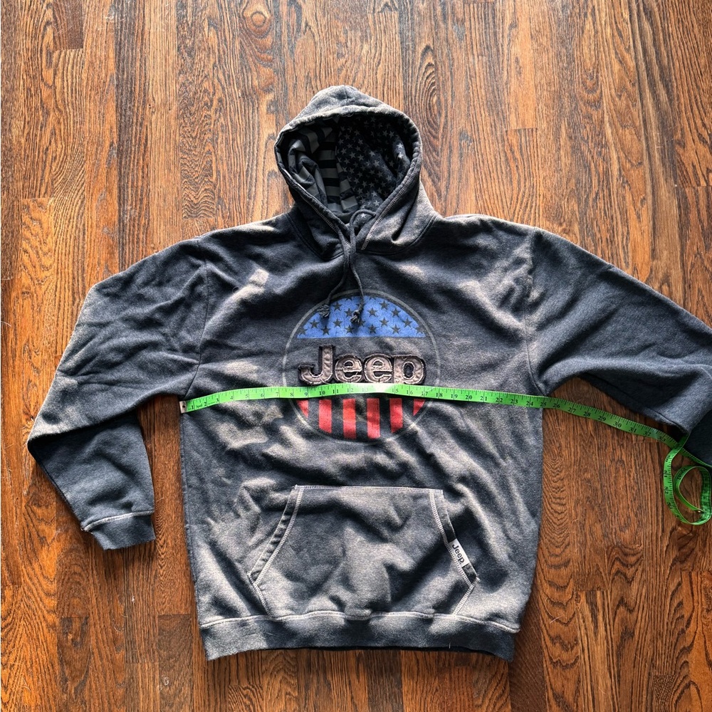 Men’s JEEP shield USA hoodie from JedCo - Picture 6 of 12